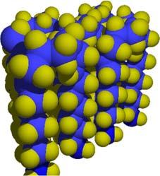Crystallinity in Polymers Although it may at first seem surprising, Polymers can form crystal structures (all we need is a repeating unit, which can be based on molecular chains rather than