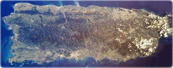 Southwestern Puerto Rico La Parguera Marine Reserve Southwestern coast is in the lee side of an orographic barrier and receives considerably less precipitation (914mm).