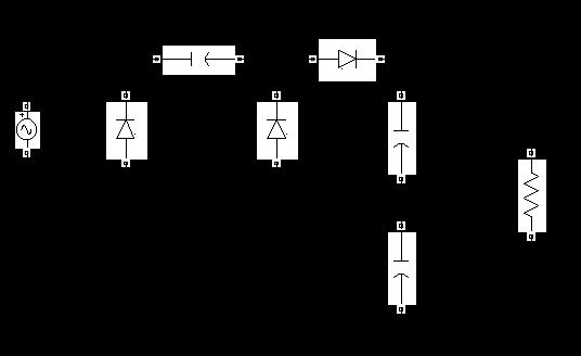 94 Figure 4-1: Voltage Tripler Circuit. produced using diodes and capacitors.