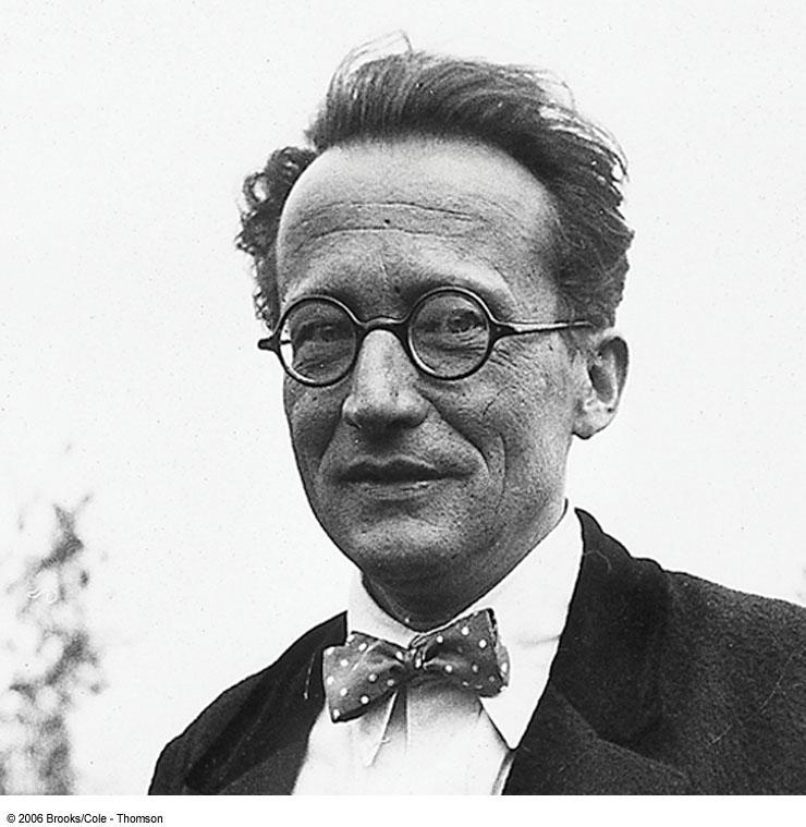 Erwin Schrödinger 1887 1961 Best known as the creator of wave mechanics Worked on