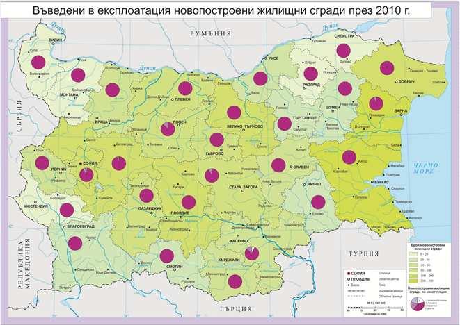 Mapping Demographic and Social Information Map of newly built housing constructions for 2010 Mapping