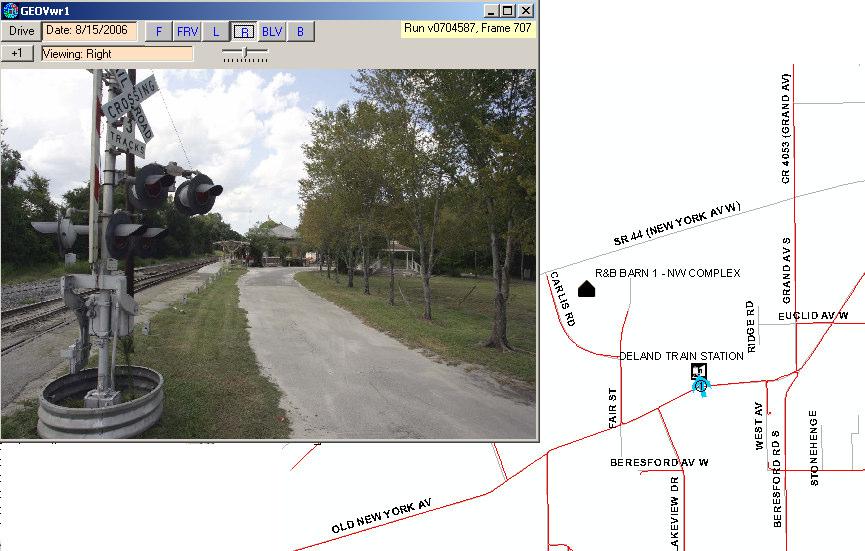 From this asset information can be accurately collected (street signs, sidewalk information, etc.