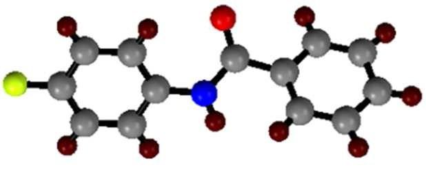 F-1: Molecular diagram of