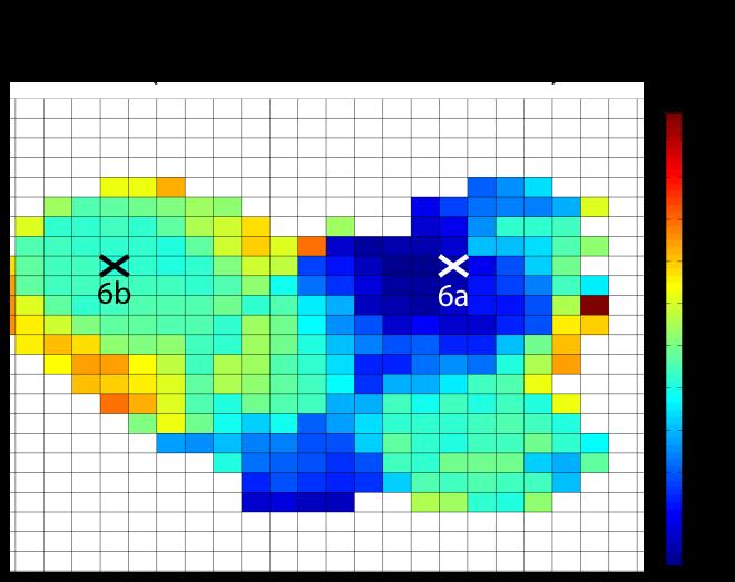 After dividing the microseismic events into two populations based on source mechanism, a frequency magnitude distribution analysis (Figure 4) indicates whether a mechanism is associated with