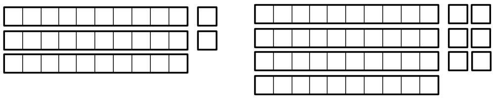 representational processes. Patterns in solving similar problems lead to both an understanding of and familiarity with arithmetic properties.