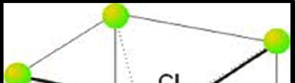 1. The correct structure t of CsClCl crystal is 1.