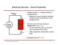 but the overall device is still charge neutral 5 V Voltage Source Device i
