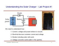 Electrical devices constrain current and voltage 3.