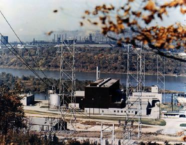 Shippingport Power Station World s first utility-scale nuke in the U.S. used entirely for peace-time purposes, first went critical in 1957.