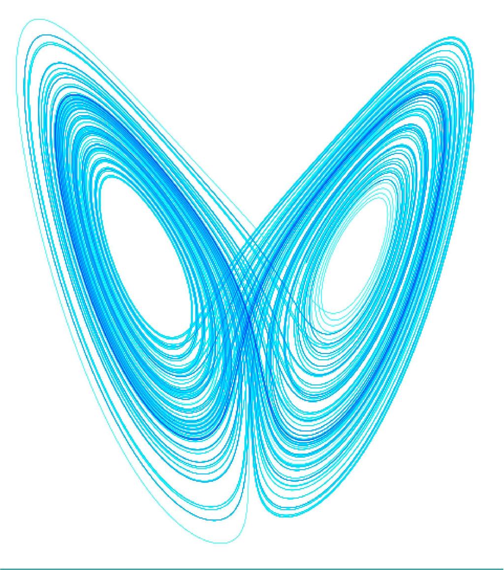 The Lorenz attractor and the butterfly effect One meteorologist remarked that if the theory were correct, one flap of a sea gull s wings would be enough to alter the course of the weather forever.