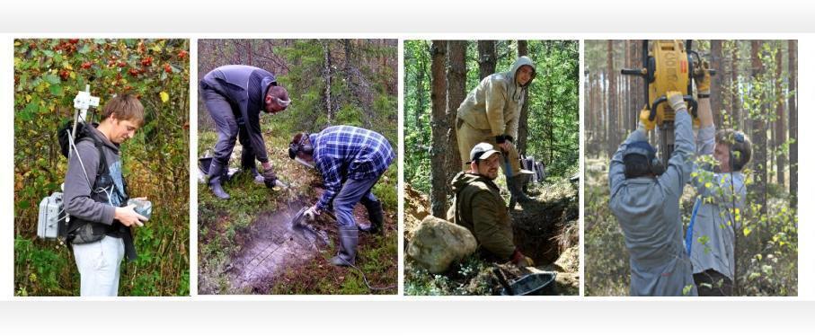 Mineral Exploration Network (Finland) Ltd. Our complex of field work includes: Collection and analysis of all available data.