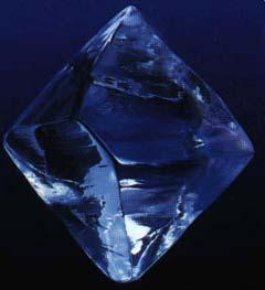 Diamond, a form of carbon, is also a crystalline