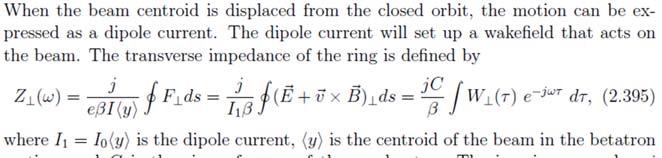 ha two pole located at The contour integral of the
