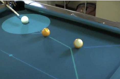 2D Collisions Where will the cue ball end up?