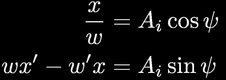 S7B: Derivation of Courant Snyder Invariant The phase amplitude method described in S6 makes identification of the invariant elementary.