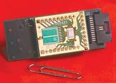 Chemical Sensor: incorporates capacitive readout cantilevers and electronics for