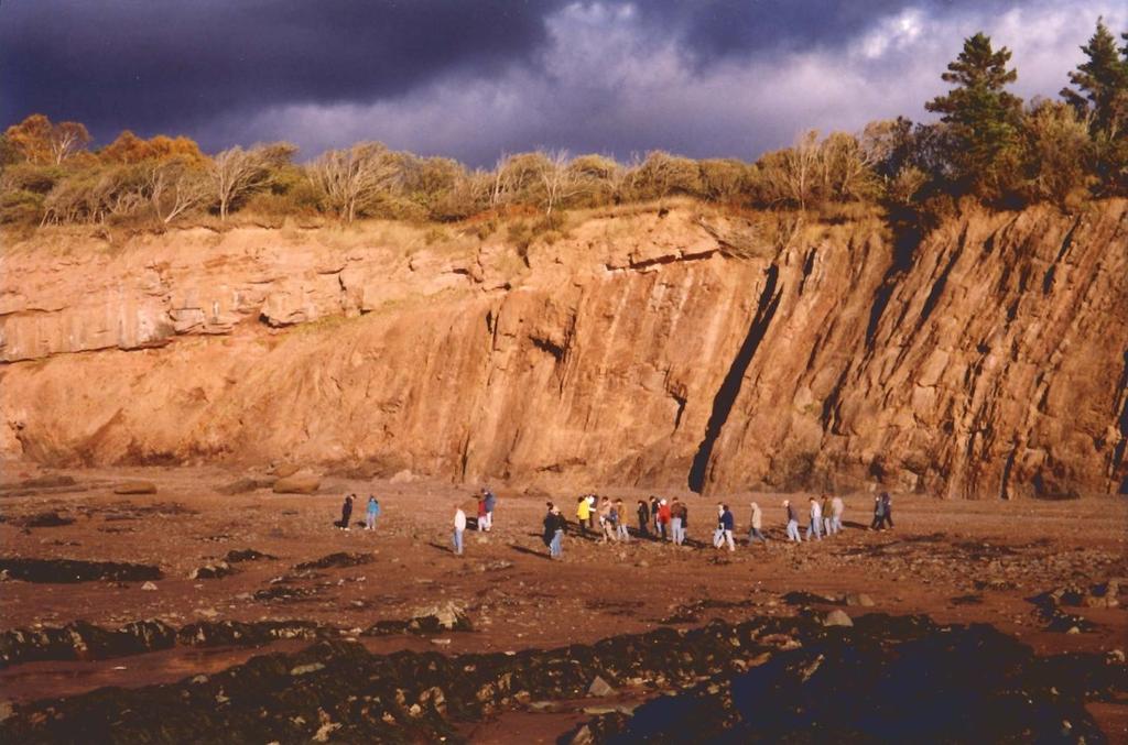 Unconformities Mark gap in time Commonly associated with deformation Can be used to infer timing of deformation Types: Angular unconformity: layers tilted prior to erosion and
