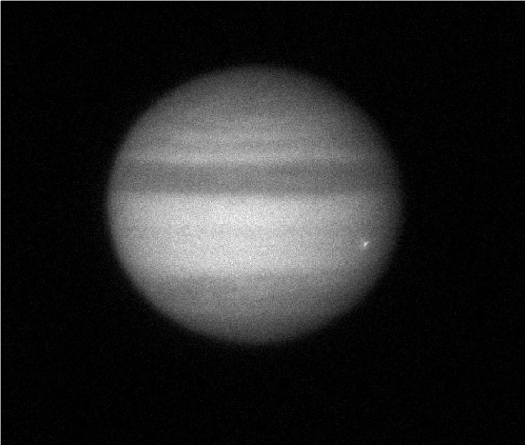 A fireball in Jupiter s atmosphere: Video data in red wavelengths by A.