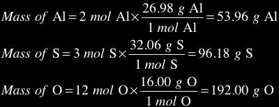 For Mass Percent: Aluminum Sulfate So: 3-13 Empirical and Molecular Formulas Empirical Formula - The simplest formula for a
