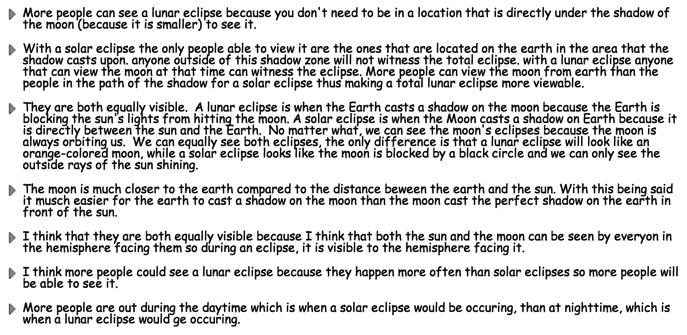 Do solar eclipses occur every month?" A. Yes, but some are partial and we don t even notice them any more B. Yes, but at different locations on Earth so they are pretty rare here C.