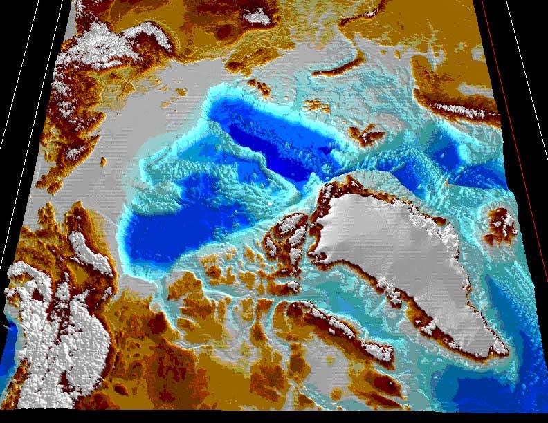 NATURAL PROLONGATIONS IN THE ARCTIC OCEAN Russia Mendeleev