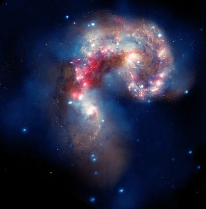 Antennae galaxy Liu, Wang, & Mao (2012) r i f