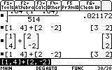 {,}+{,-} You cn lso ssign vrible by typing u={,} You cn perform sclr multipliction by u or *u To dd (, ) + (, ) on the TI-89, you cn type, +,- or + - You cn lso ssign vrible by typing, U You cn