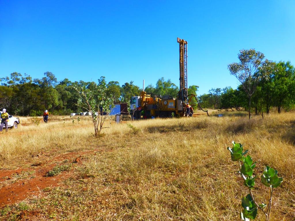 Figure 1: Australian Mines Mineral Resource expansion drilling has now commenced at its 100%- owned Sconi Project in northern Queensland.