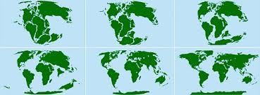 The surface of the earth is made up of tectonic