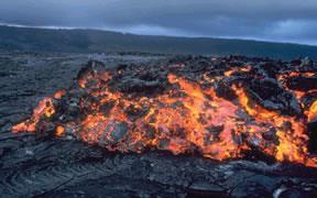Extrusive Igneous Rocks Also called volcanics form when magma makes its way to Earth's surface.