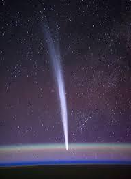 Topic 3: Solar System Objects that orbit the Sun comet made of gas, dust and ice and moves