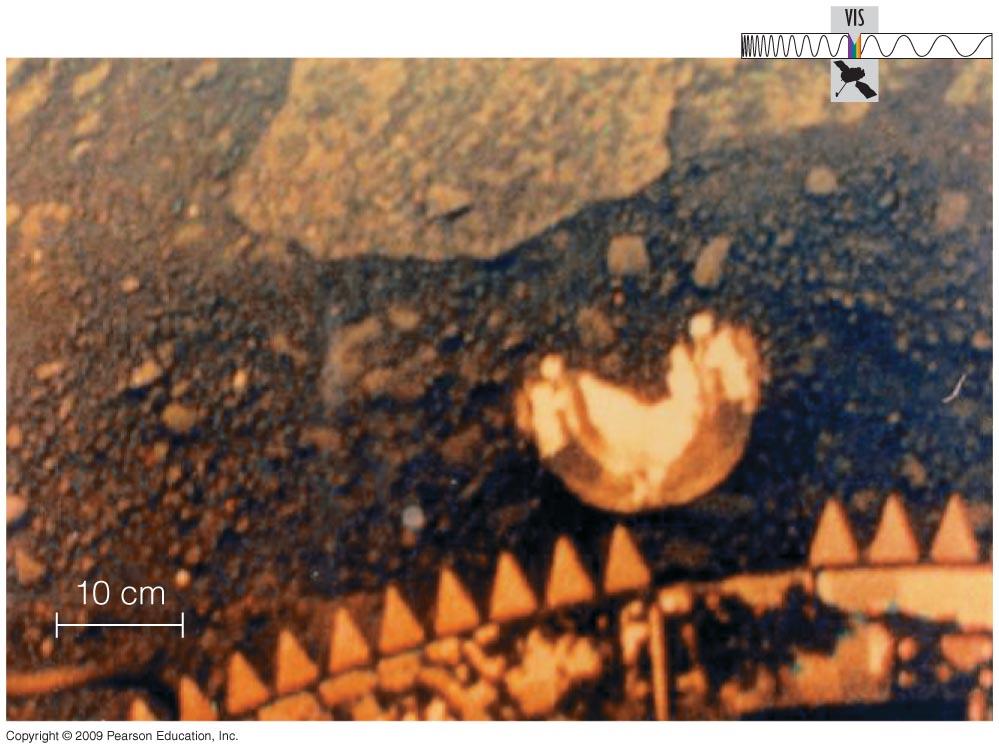 Erosion on Venus Photos of rocks
