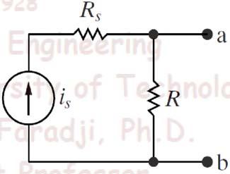 4.9. Source Transformations o What happens if there is an R p in parallel with voltage source? o What happens if there is an R s in series with current source?
