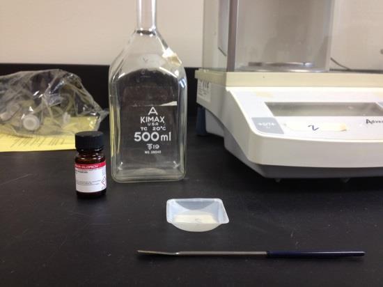 Prepare 50 ml of 38.8 mm Na 3 C 6 H 5 O 7 (Sodium Citrate)solution. Part II- Assay Test Simulation 1.
