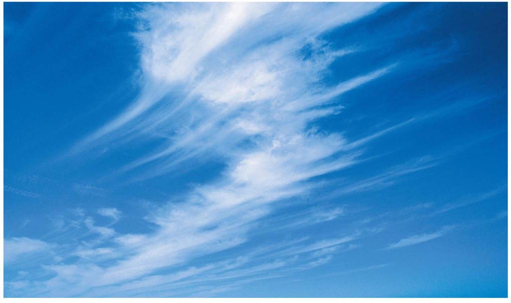 Cirrus = thin and wispy Composed of ice