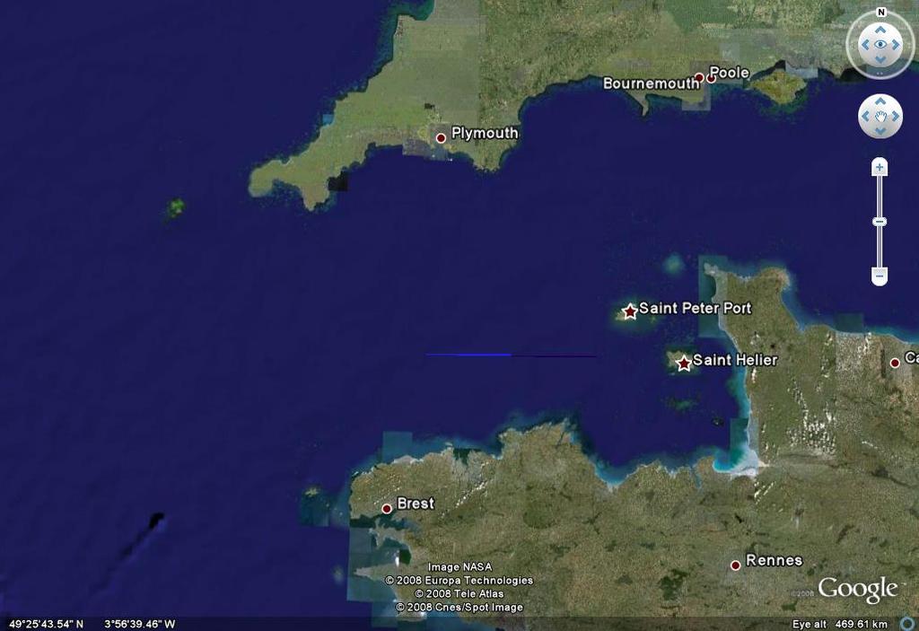 La Manche A map