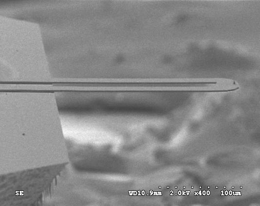 Microfabricated Thermal Probes* I V I IR pulse R =