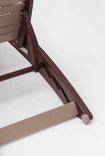 WITH ARM RESTS Shown in Milwaukee Brown /