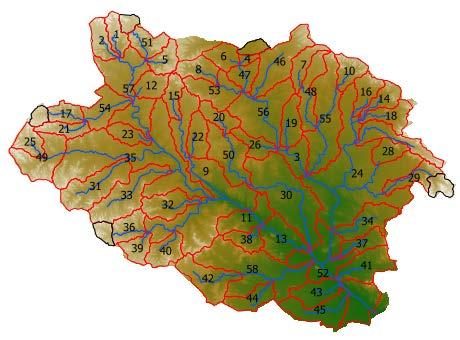 International Journal of Scientific & Engineering Research, Volume 6, Issue 8, August-2015 1672 of Kaddam Watershed, Stream Lines of Watershed, and Subbasins of Watershed.