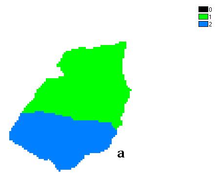 Fig. 3: Watersheds with