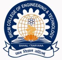 BRCM COLLEGE OF ENGINEERING & TECHNOLOGY BAHAL, BHIWANI Lab Manual Exp. Title Natural Convection Apparatus EXP. NO. 6 H. T. Lab Semester-6 th Page No.