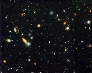 Most galaxies are red-shifted (moving away from us) today. Let s rewind the clock of time.
