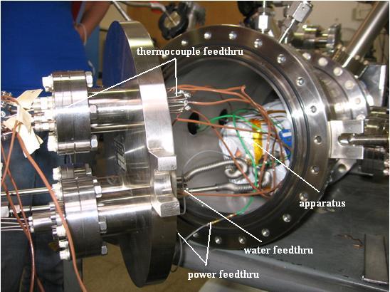 FIGURE 14. Complete assembly prior to closing vacuum door.
