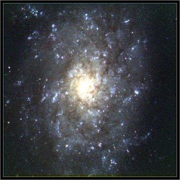 to see the arms NGC 3351 barred spiral