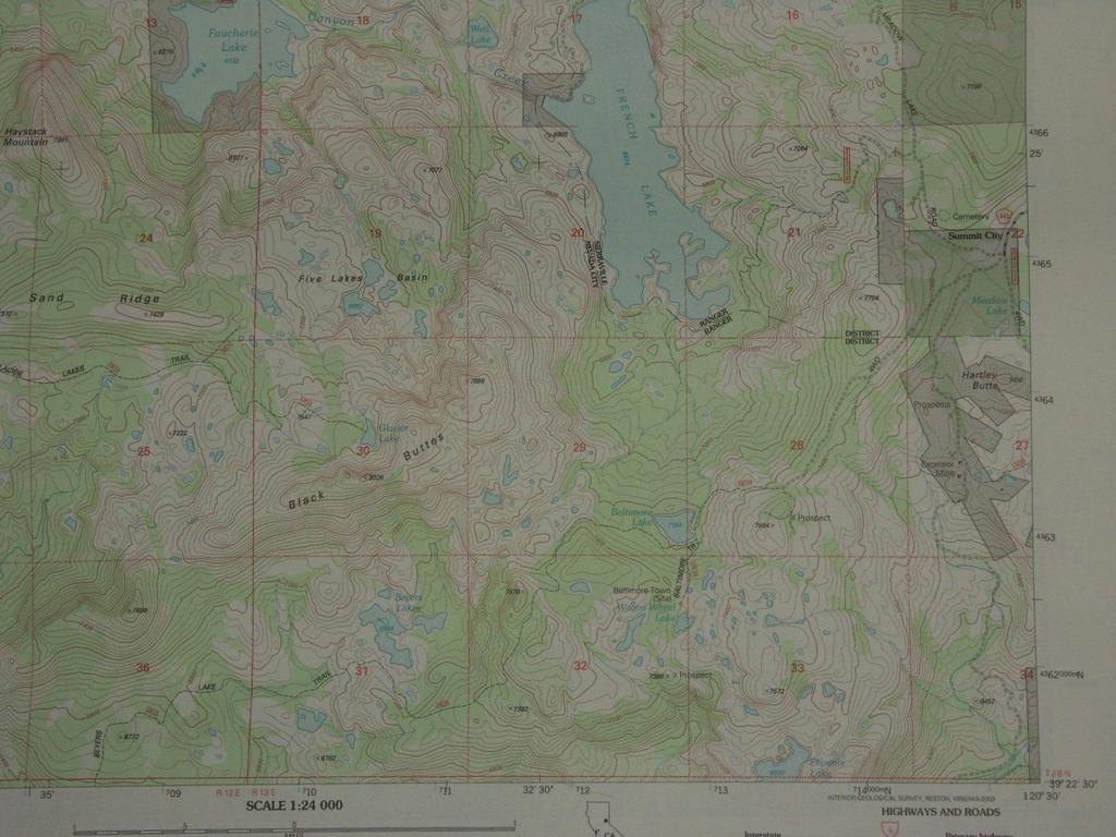 Coordinate Systems USGS topographic maps have 3 coordinate systems Township,