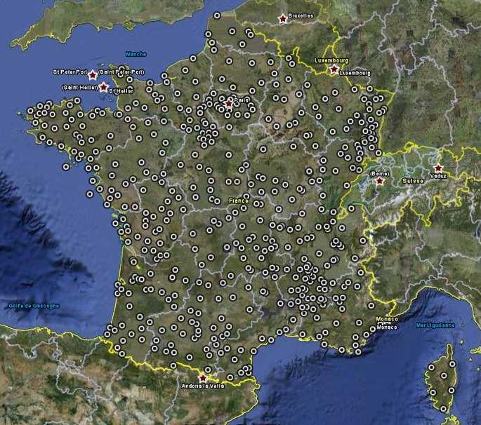 MASTER REST Solar Resource Part II 19 International networks of meteorological ground stations Meteo France Meteorological Ground Stations (~ 490 stations that measures at least daily global