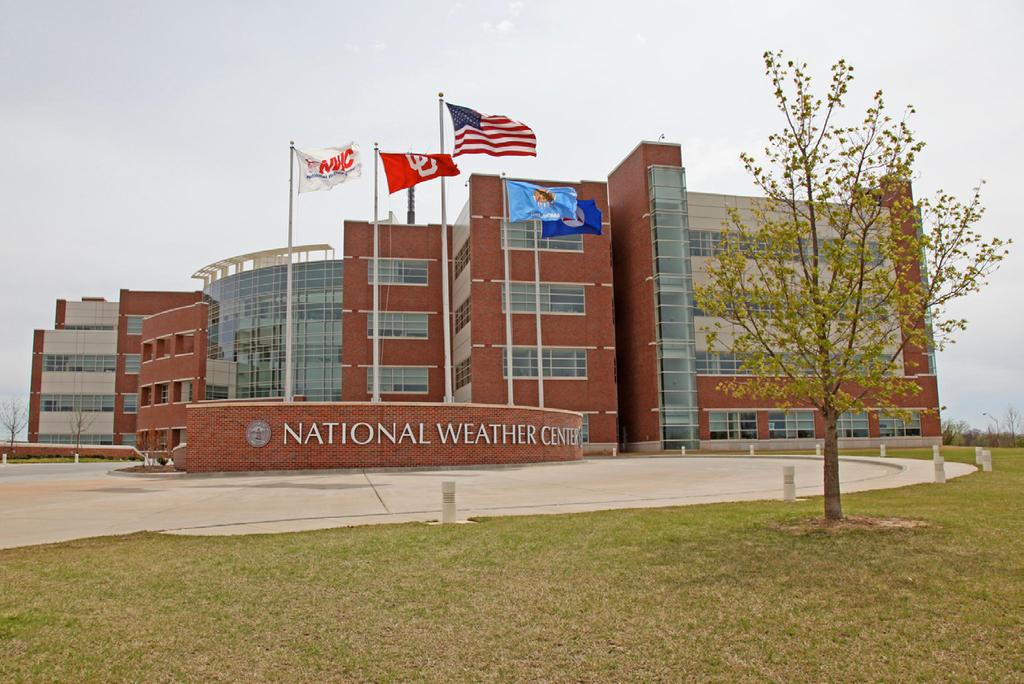 The NWC sits on 22 acres and is a University of Oklahoma building, with the National Oceanic and Atmospheric Administration (NOAA) being the major resident.