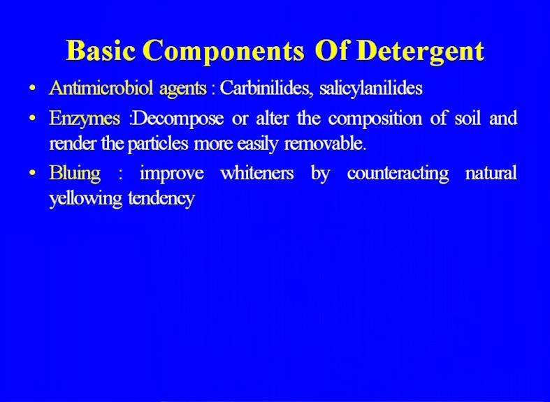 (Refer Slide Time: 16:54) Antimicrobial agents that is the carbinilides and the salicylanilides enzymes decompose, or alter decomposition of this