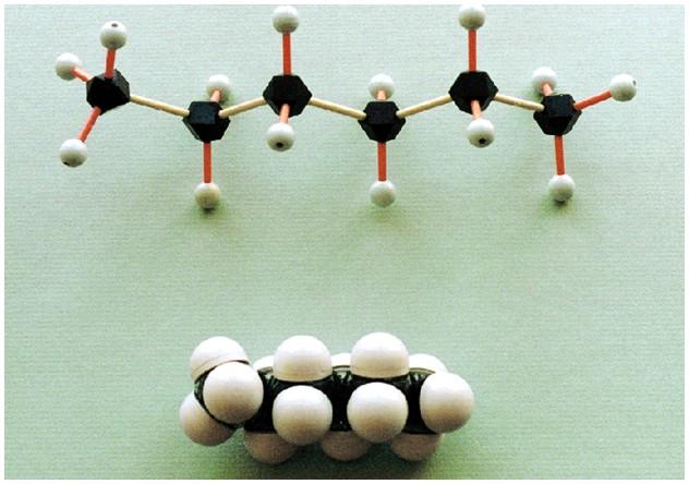 2-6 Structural and Physical Properties of Alkanes Alkanes exhibit regular molecular structures and properties. Alkane structures are regular.