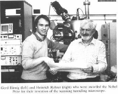 History of AFM Binnig, Quate and Gerber invented the first atomic force microscope in 1986. A development that earned them the Nobel Prize for Physics in 1986.